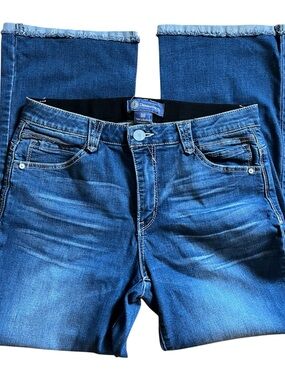 Democracy Ab Solutions Itty Bitty Flare Cropped Jeans size 10